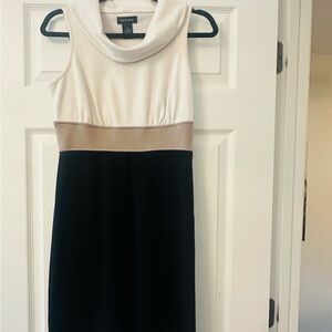 Spense Black and Cream Dress